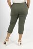 Picture of CURVY GIRL STRETCH THREE QUARTER CAPRI